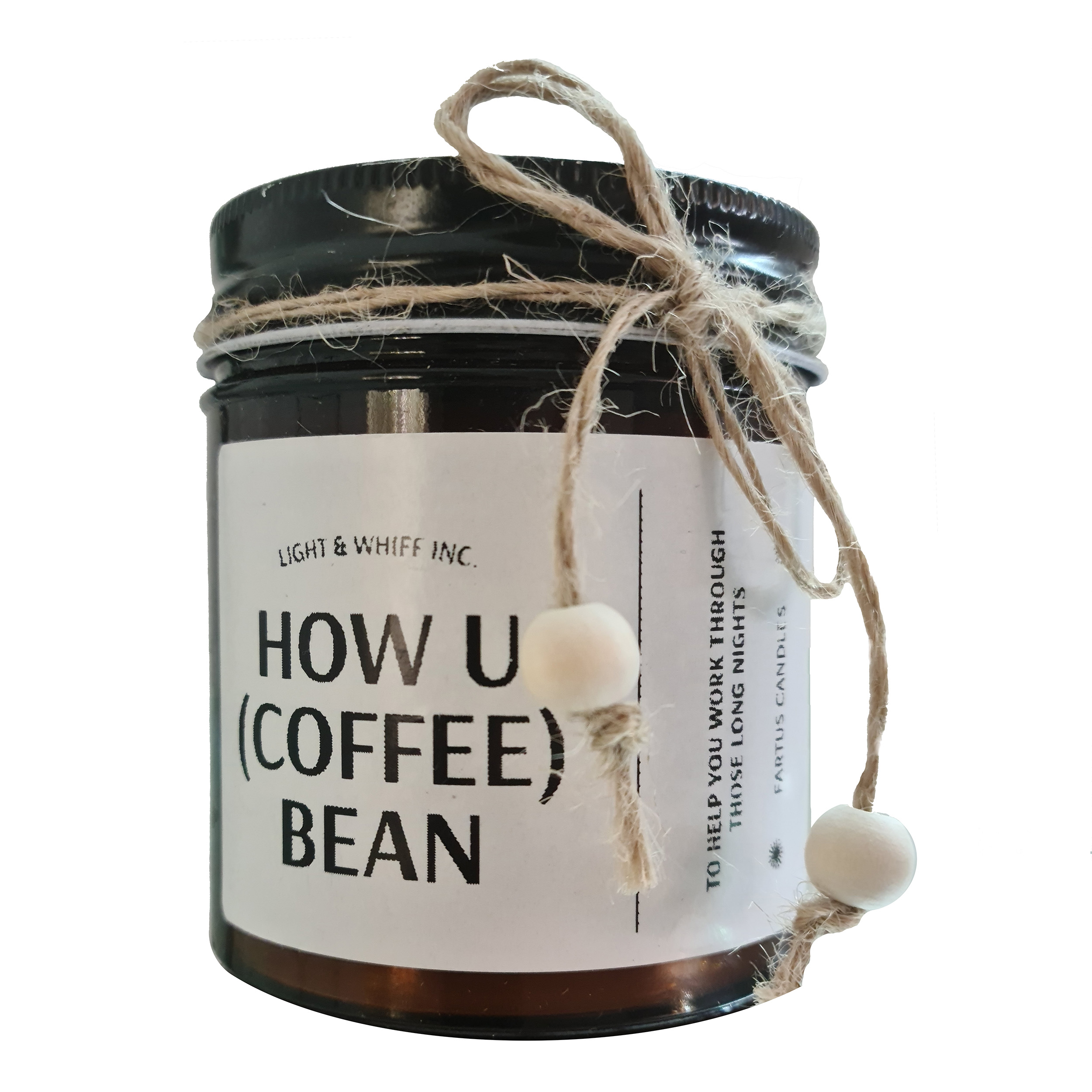 شمع لیوانی فرطوس مدل Coffe Bean