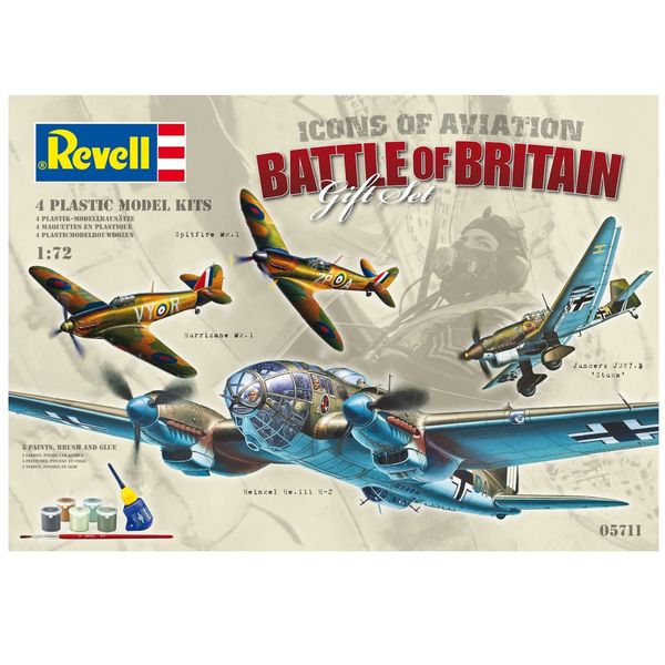 مدلسازی Revell مدل Gift Set Battle Of Britain