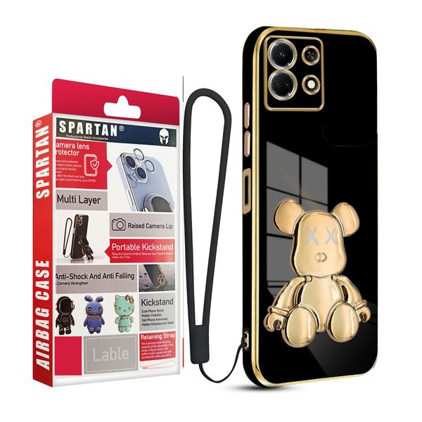 کاور اسپارتان مدل Teddy Strap مناسب برای گوشی موبایل شیائومی Redmi Note 13 4G به همراه بند