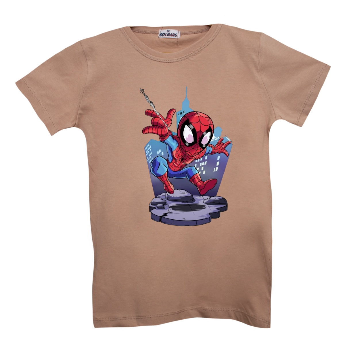 تی شرت آستین کوتاه پسرانه مدل مرد عنکبوتی کد 10