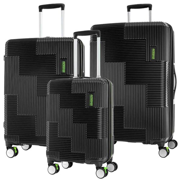 مجموعه سه عددی چمدان امریکن توریستر مدل VELTON GL7
