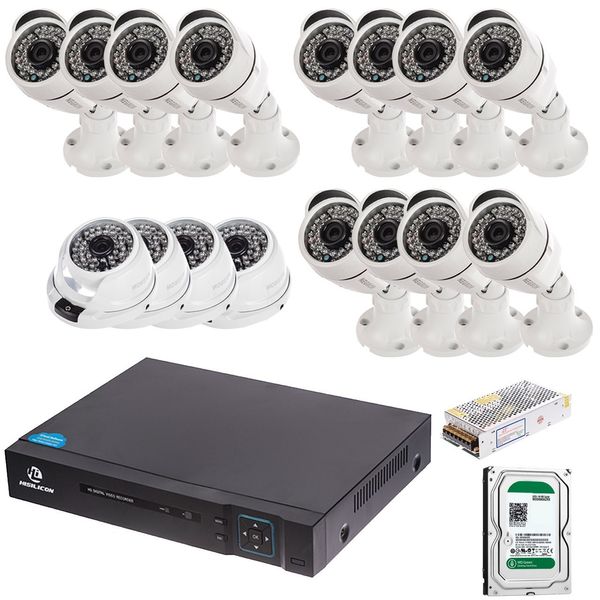 سیستم امنیتی ای اچ دی نگرون کاربری صنعتی 16 دوربین