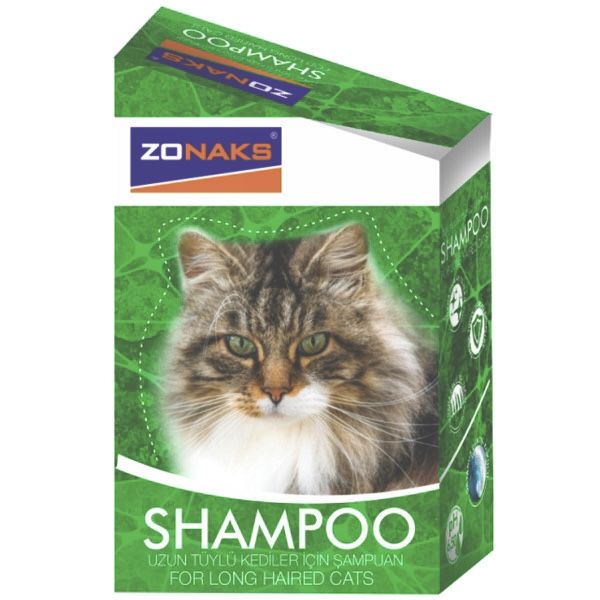 شامپو گربه زوناکس مدل long hair حجم 200 میلی لیتر