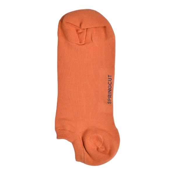 جوراب ساق کوتاه مردانه اسپرینگ کات مدل مچی رنگ نارنجی   