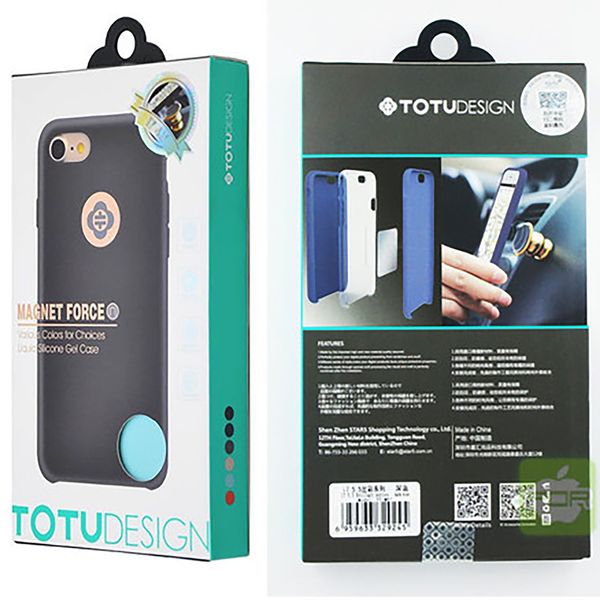 کاور توتو مدل Magnet Force Silicon مناسب برای گوشی موبایل اپل iPhone 7 Plus/8 Plus