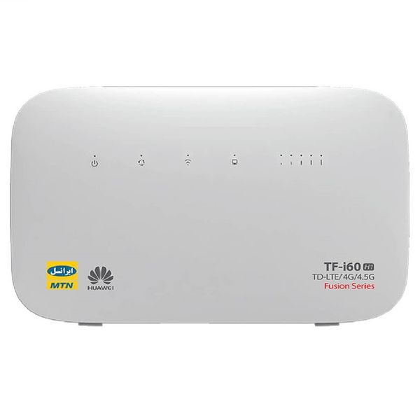 مودم 4G/4.5G/TD-LTE ایرانسل مدل TF-i60 H1 به همراه 24 گیگابایت اینترنت 3 ماهه