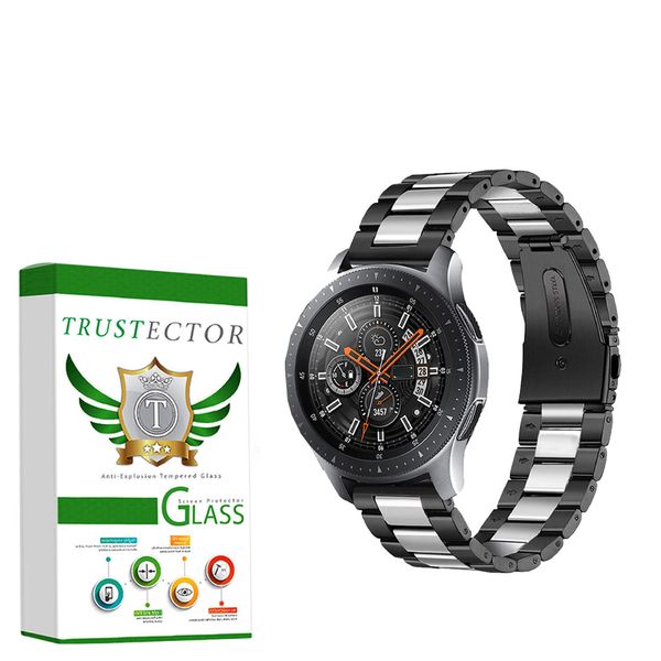 بند تراستکتور مدل Staline مناسب برای ساعت هوشمند سامسونگ Galaxy watch 5 pro 46mm