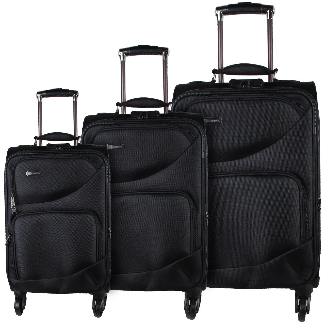 مجموعه سه عددی چمدان کمل مدل 1-6036