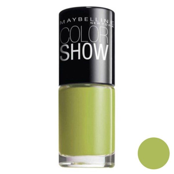 لاک ناخن میبلین مدل Vao Color Show Pow Green 754