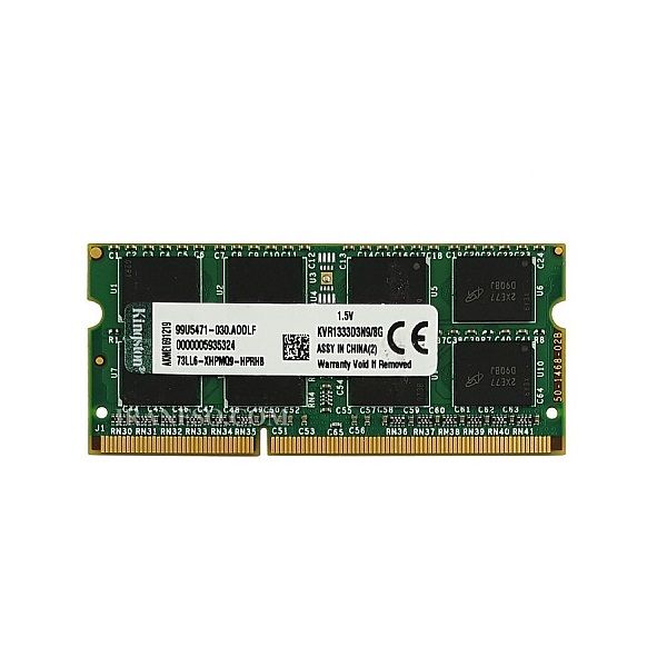 رم لپ تاپ DDR3 دو کاناله 1333 مگاهرتز CL9 کینگستون مدل 10600 ظرفیت 16 گیگابایت
