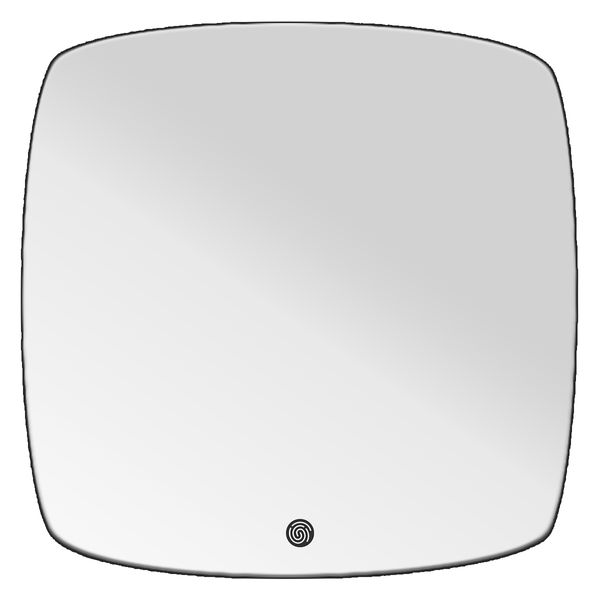 آینه سرویس بهداشتی مدل مربع  بک لایت لمسی کد 704