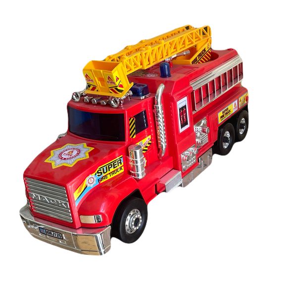 ماشین بازی مدل آتش نشانی جعبه دار کد 02