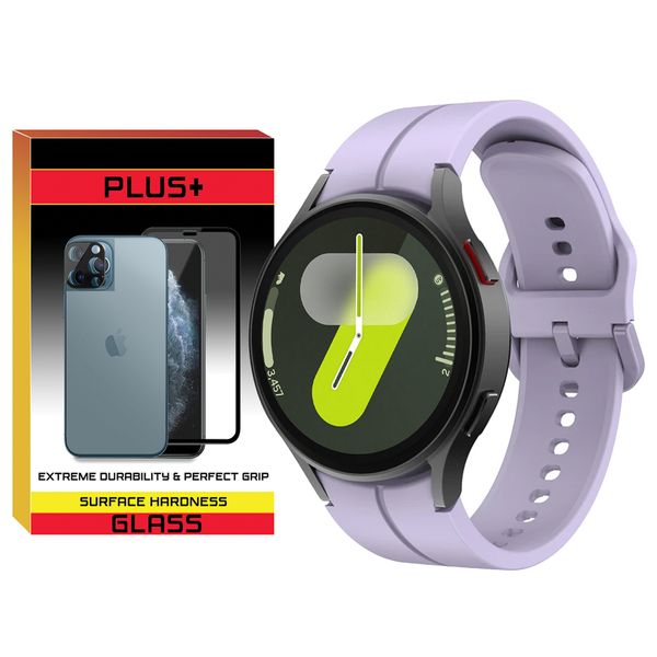 بند پلاس مدل Silic ORG PL مناسب برای ساعت هوشمند سامسونگ Galaxy Watch 7 44mm / Galaxy Watch 7 40mm / Galaxy Watch FE