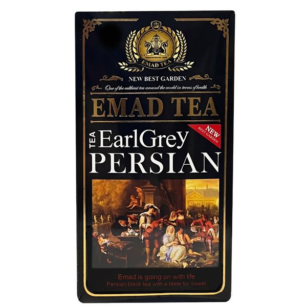 چای سیاه ایرانی ارل گری عماد - 400 گرم بسته 10 عددی