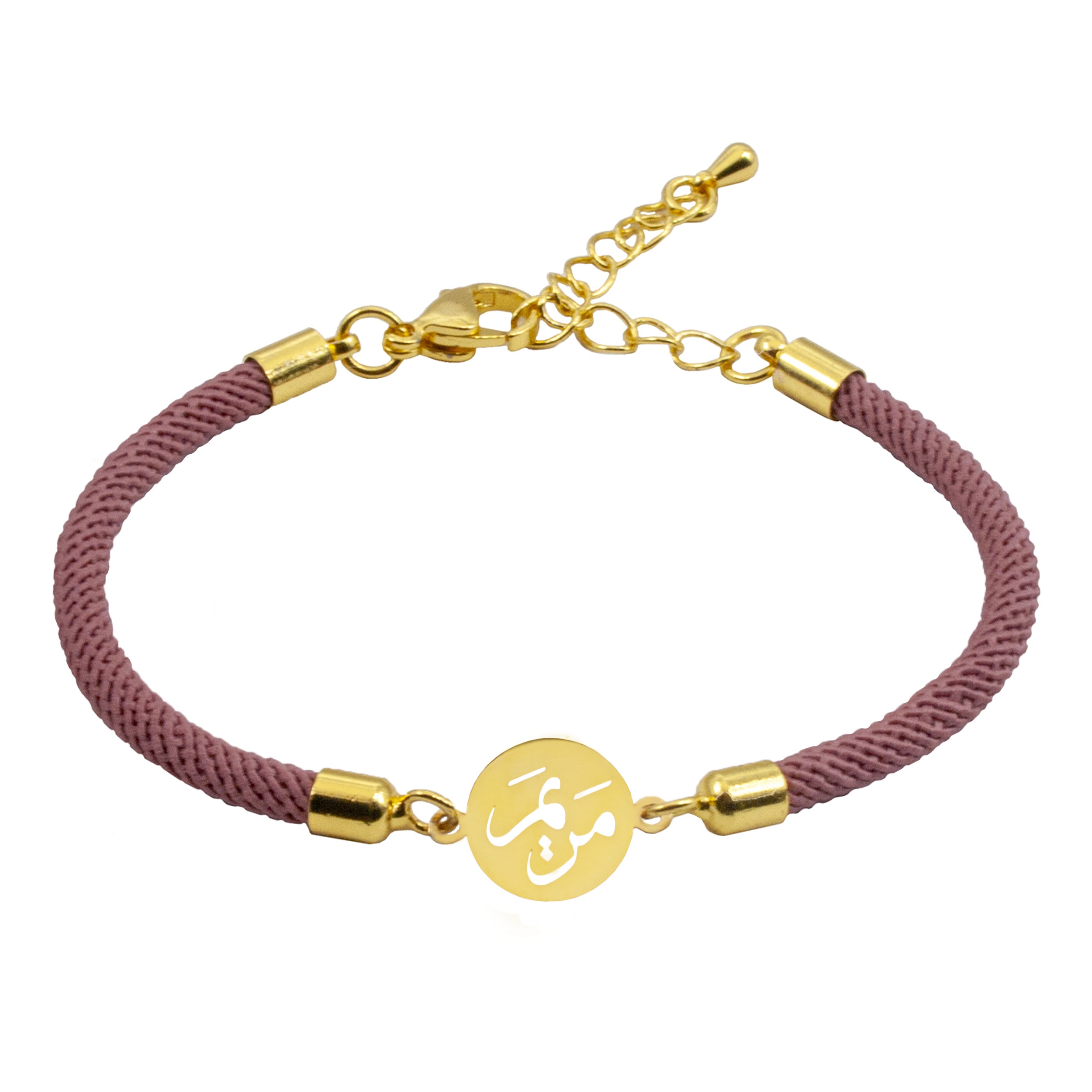 دستبند طلا 18 عیار زنانه سهی طرح مریم کد SB63