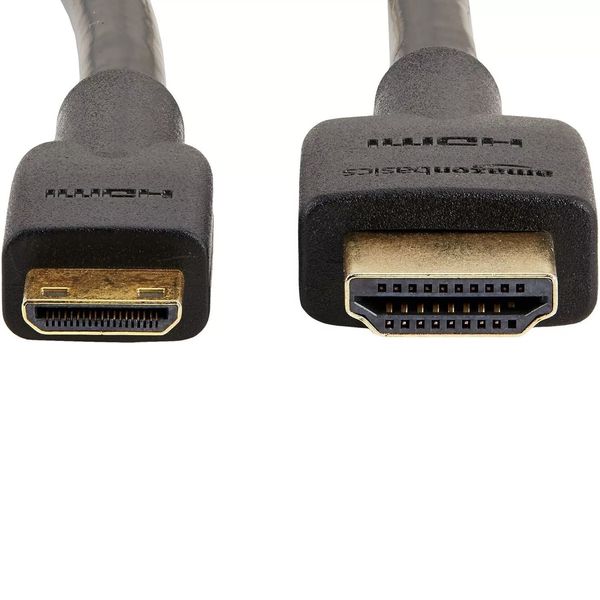 کابل تبدیل mini HDMI  به HDMI آمازون بیسیکس مدل B0141 طول 1.8 متر