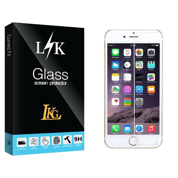 محافظ صفحه نمایش ال کا جی مدل LK Glass مناسب برای گوشی موبایل اپل Iphone 6s/6s plus