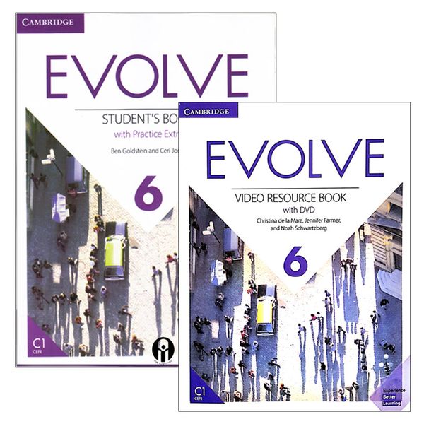 کتاب EVOLVE 6 اثر جمعی از نویسندگان انتشارات الوندپویان 2 جلدی 