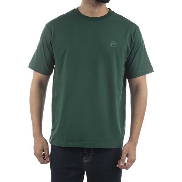 تی شرت آستین کوتاه مردانه جوتی جینز مدل یقه گرد کد 1551431 رنگ سبز