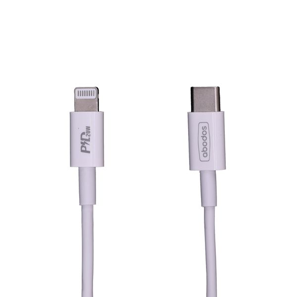 کابل تبدیل USB-C به لایتنینگ آبودوس مدل AS-DS36  طول 1 متر