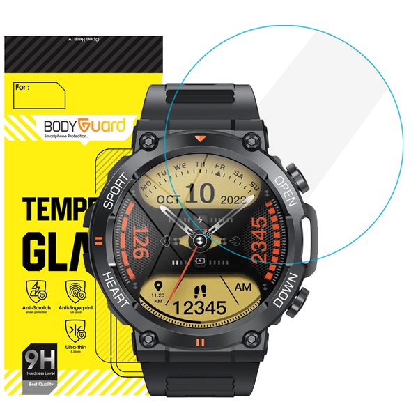 محافظ صفحه نمایش بادیگارد مدل GW مناسب برای ساعت هوشمند هپی تاچ K56 Pro / K56 Pro Ultra