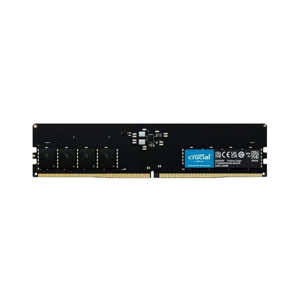 رم دسکتاپ DDR5 تک کاناله 5600 مگاهرتز CL46 کروشیال مدل UDIMM ظرفیت 32 گیگابایت