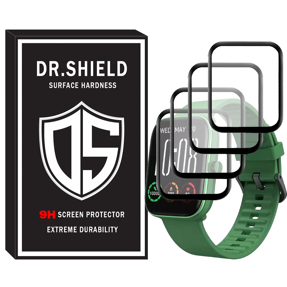 محافظ صفحه نمایش دکترشیلد مدل DR-PM مناسب برای ساعت هوشمند شیائومی Haylou GST Lite بسته چهار عددی