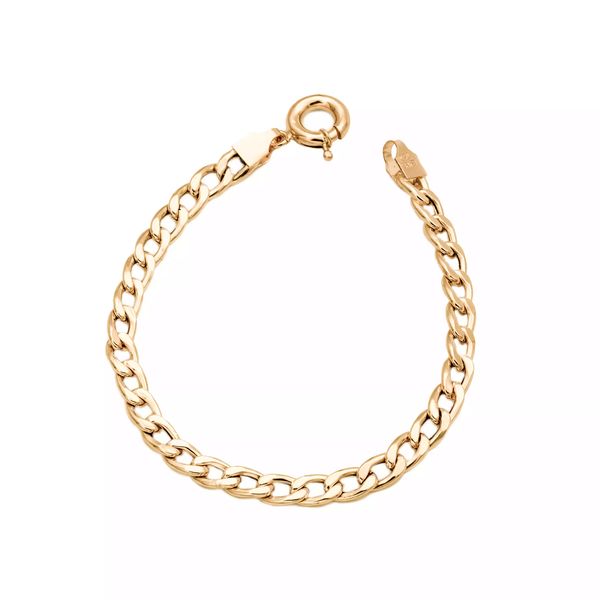 دستبند طلا 18 عیار زنانه گالری روبی مدل CAR 008