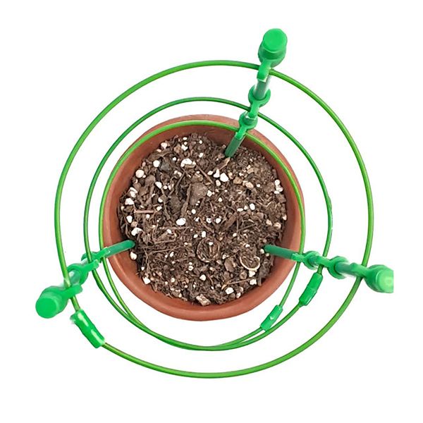 حصار باغچه مدل نگهدارنده گل نوین نسترن سه حلقه