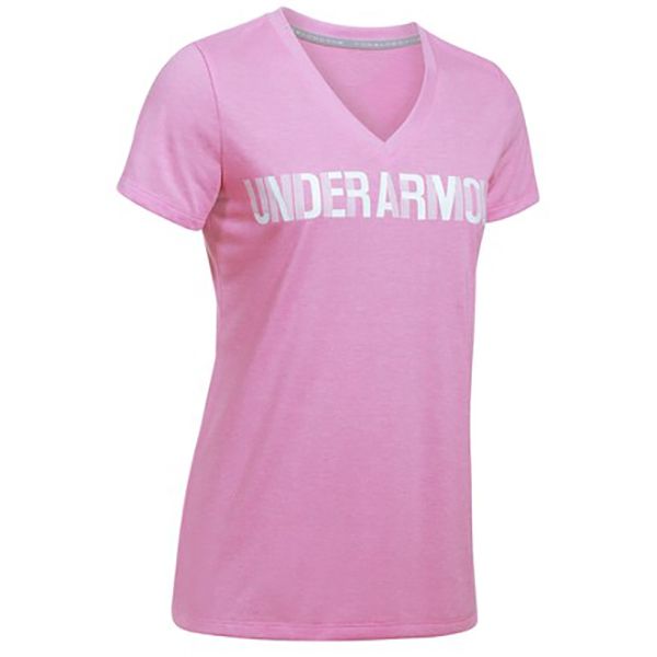 تی شرت آستین کوتاه ورزشی زنانه آندر آرمور مدل 1298613-924
