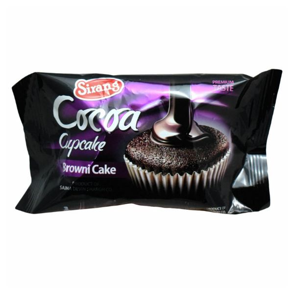 کاپ کیک براونی وانیل کاکائو سیرنگ - 40 گرم بسته 20 عددی