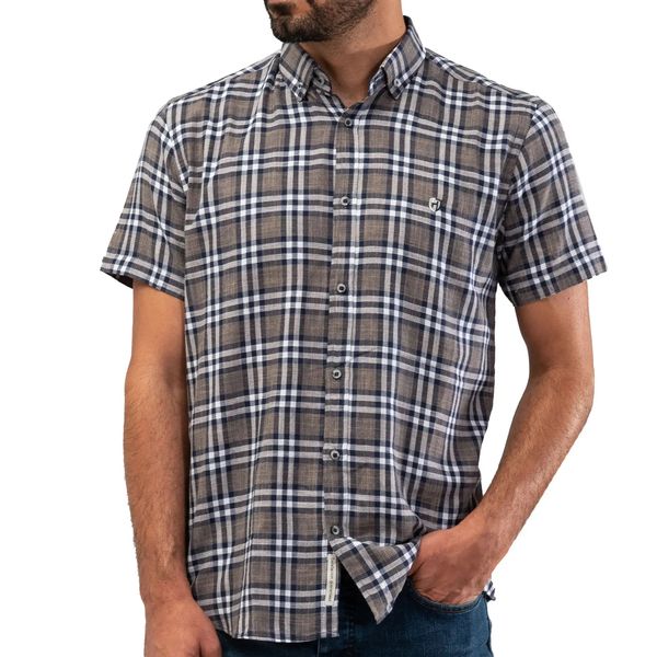 پیراهن آستین کوتاه مردانه مدل MDSS-AT1271