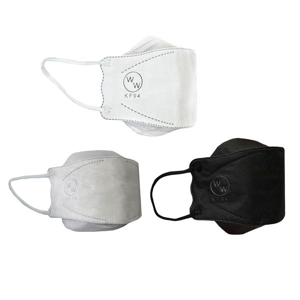 ماسک تنفسی گاردین مدل سه بعدی 4 لایه (Kf94) مجموعه 75 عددی