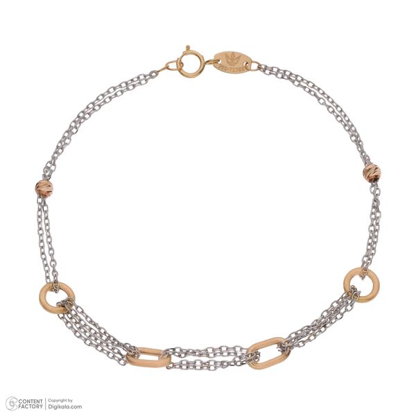 دستبند طلا 18 عیار زنانه مایا ماهک مدل MB1695