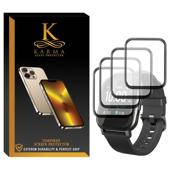 محافظ صفحه نمایش کارما مدل KA_PM مناسب برای ساعت هوشمند هایلو LS01 / LS02 بسته 4 عددی