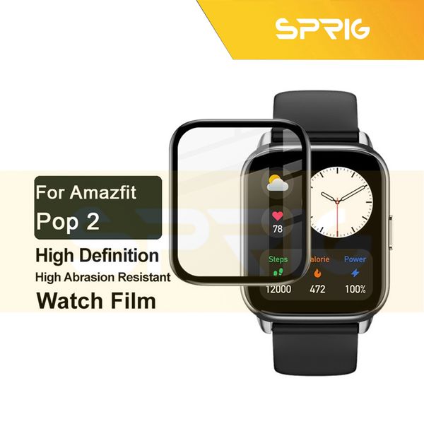 محافظ صفحه نمایش نانو اسپریگ مدل Pmma-SPG مناسب برای ساعت هوشمند امیزفیت Active