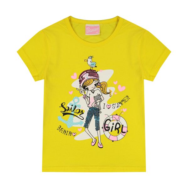 تی شرت دخترانه بانی نو مدل 2191204-16