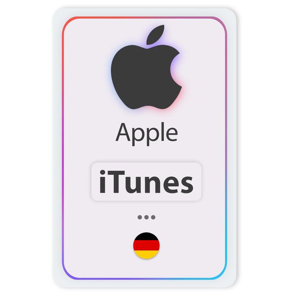 گیفت کارت اپل آیتونز آلمان