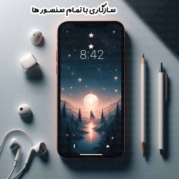 محافظ صفحه نمایش گلس استار مدل FULSLGS مناسب برای گوشی موبایل هوآوی Y9s / Y9 Prime 2019 / P Smart Z / آنر 9X Pro / 9X