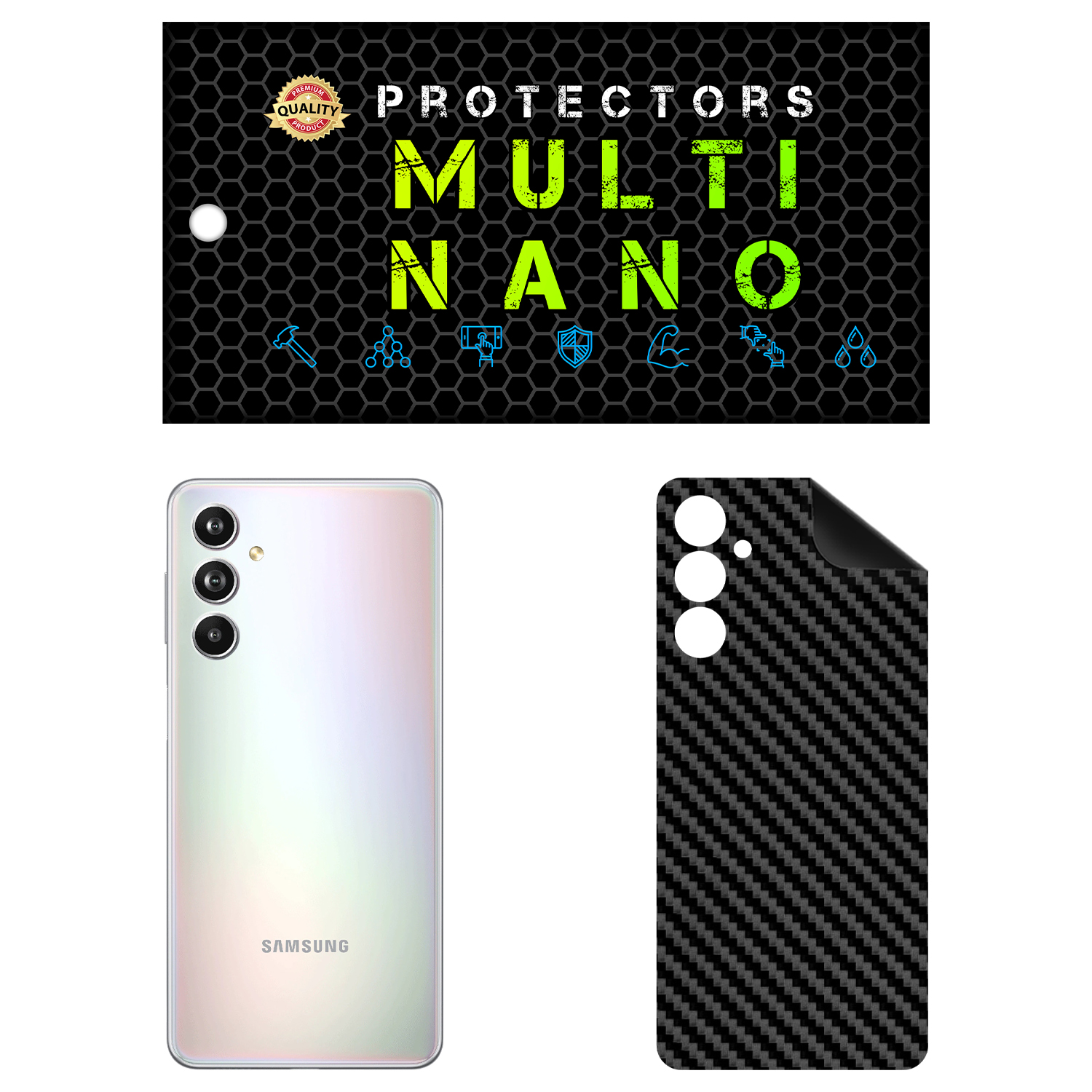 برچسب پوششی مولتی نانو مدل X-F1C مناسب برای گوشی موبایل سامسونگ Galaxy M54