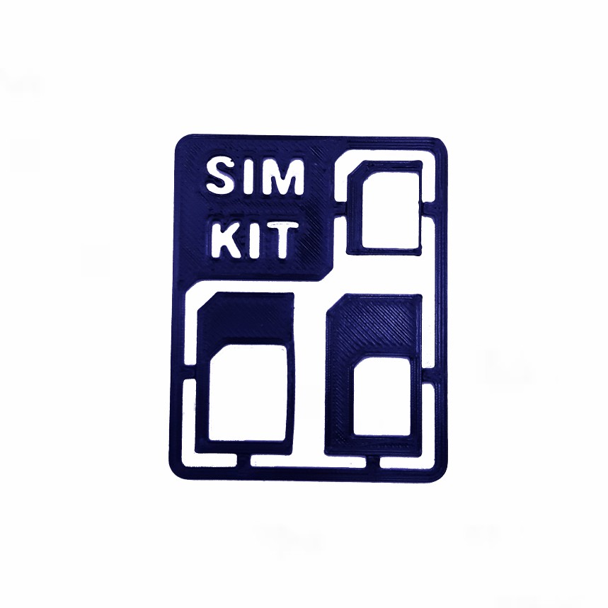 تبدیل سیم کارت های نانو و میکرو به استاندارد مدل sim kit