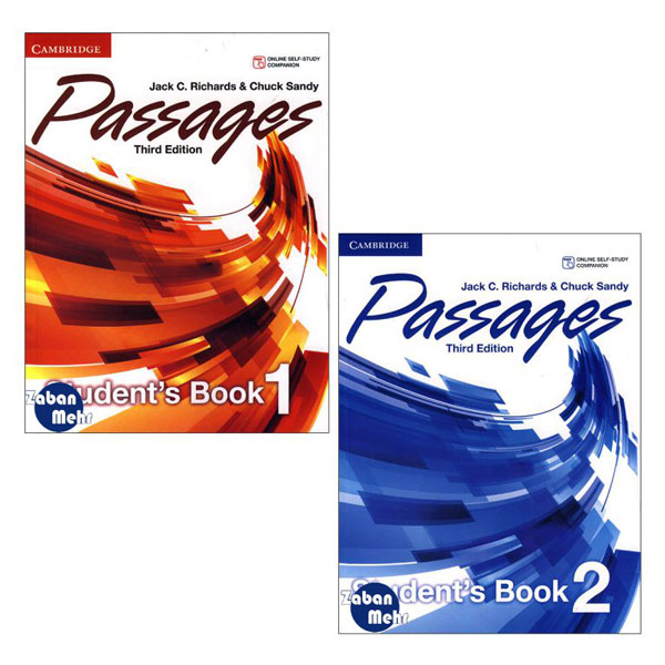 کتاب Passages اثر جمعی از نویسندگان انتشارات زبان مهر 2جلدی