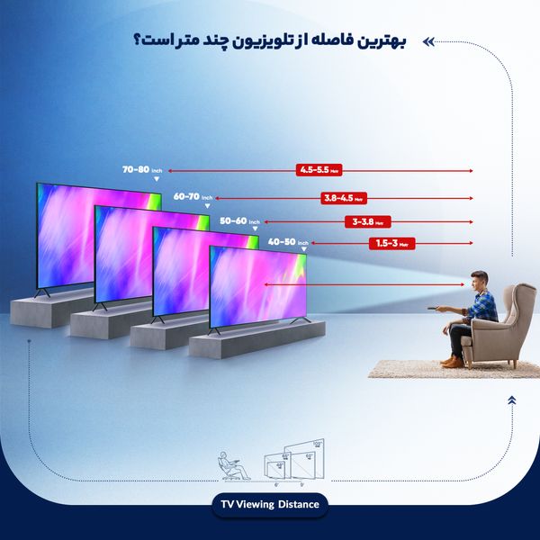 تلویزیون ال ای دی هوشمند ایکس ویژن مدل 50XTU535 سایز 50 اینچ 