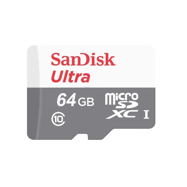 کارت حافظه microSD سن دیسک  مدل Ultra کلاس 10 استاندارد UHS-I U1 سرعت 100MBps ظرفیت 64 گیگابایت