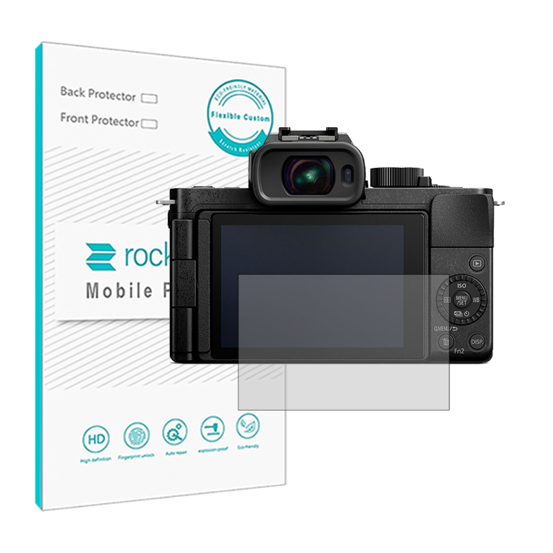 محافظ صفحه نمایش دوربین شفاف راک اسپیس مدل HyGEL مناسب برای دوربین عکاسی پاناسونیک Lumix G100