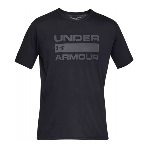 تی شرت ورزشی مردانه آندر آرمور مدل UA TEAM ISSUE WORDMARK SS