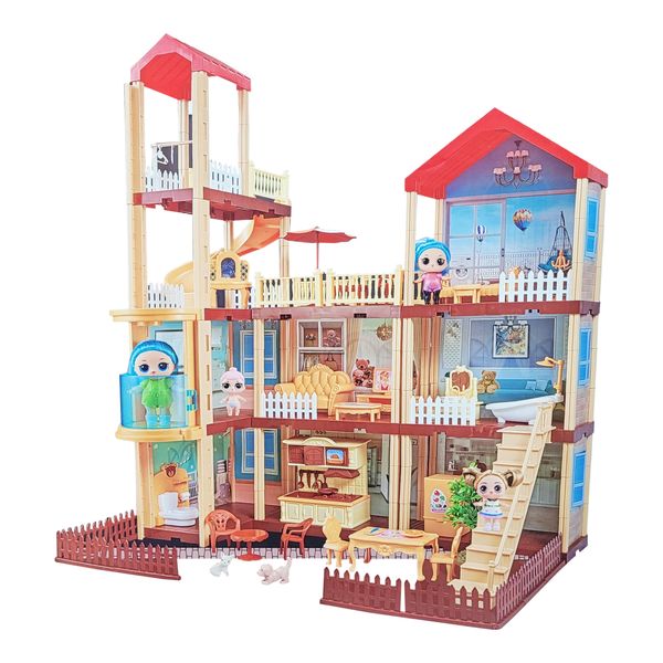اسباب بازی مدل خانه عروسکی کد 008999