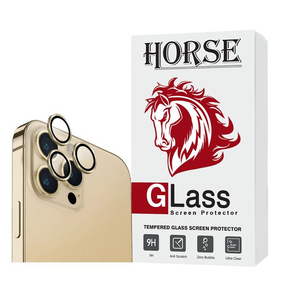 محافظ لنز دوربین هورس مدل RINGISLHR مناسب برای گوشی موبایل اپل iPhone 14 Pro Max / iPhone 14 Pro