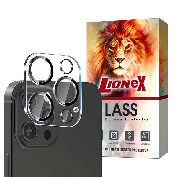 محافظ لنز دوربین لایونکس مدل 3DLNZSLLI مناسب برای گوشی موبایل اپل iPhone 12 Pro Max