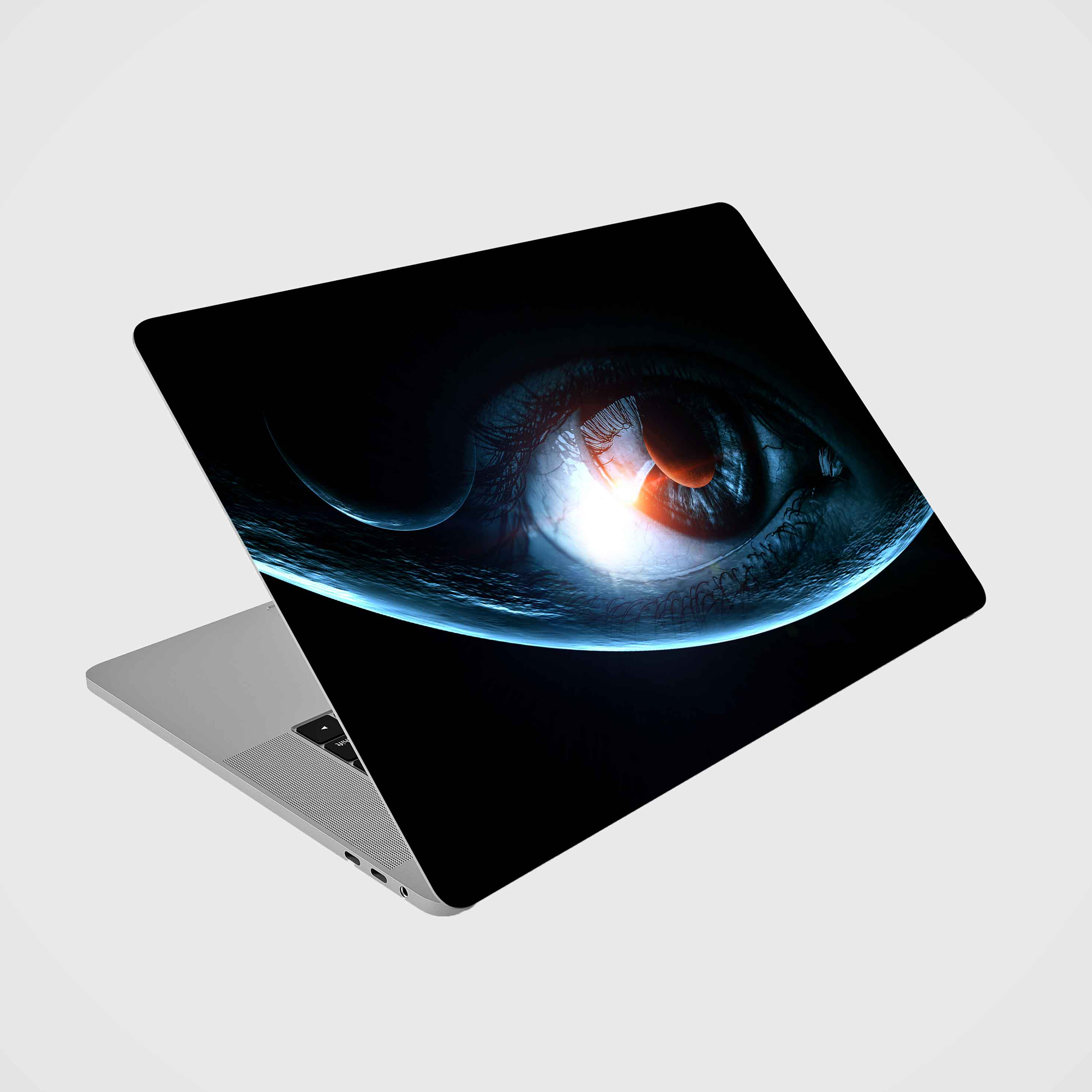 برچسب لپ تاپ هاماگراف طرح eye sky مناسب برای لپ تاپ 15.6 اینچ